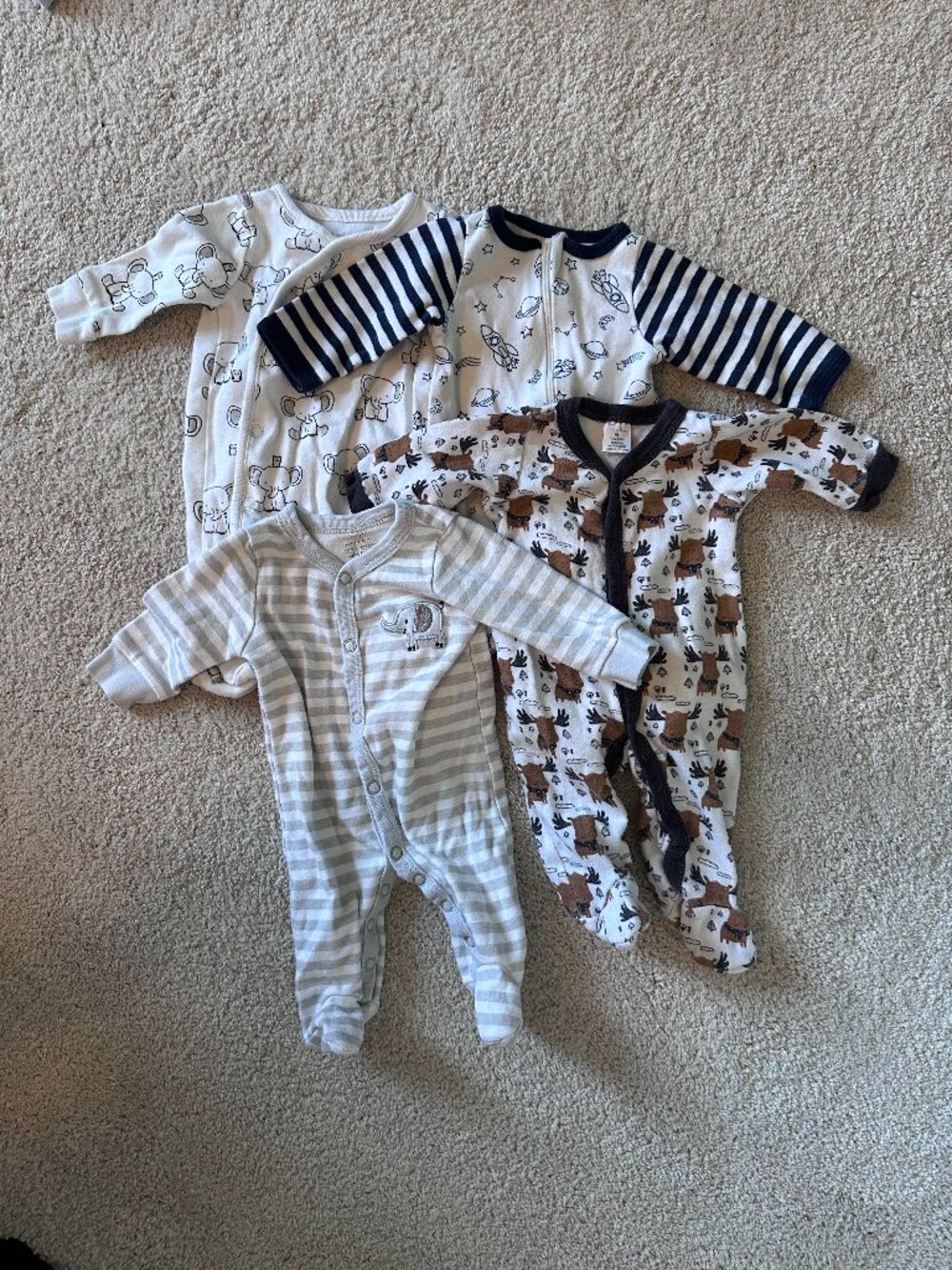 NB Pajama set gender neutral/boy